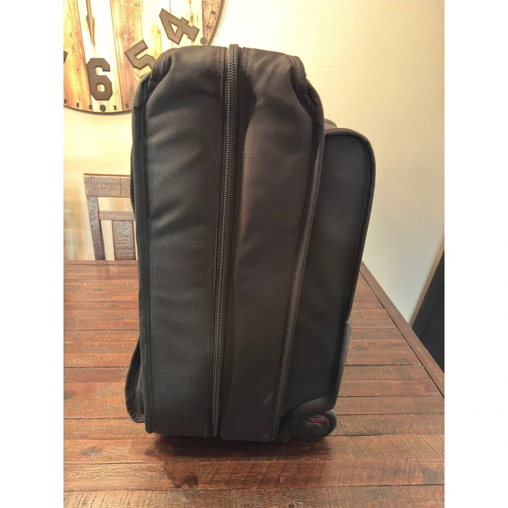 Tumi Alpha Ballistic Nylon Wheeled Garment Bag Black Suit Travel Luggage 2243D3